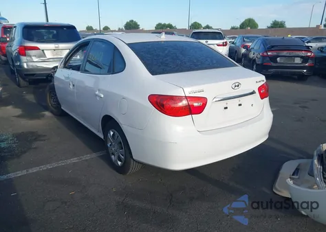 2010 Hyundai Elantra Blue/Gls/Se z USA, uszkodzony, nr VIN KMHDU4AD9AU198744